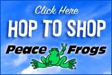 Hop to Shop PeaceFrogs